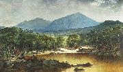 John Mix Stanley River in a Mountain Landscape Spain oil painting artist